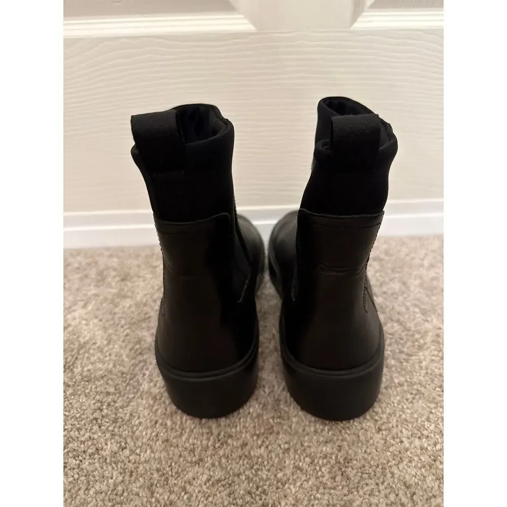 Greats Brooklyn Women's Black Waverly Neoprene Chelsea Boot, 9.5M - Picture 4 of 7